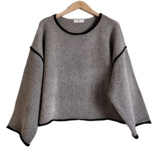 Natural Life oversized cropped sweater
